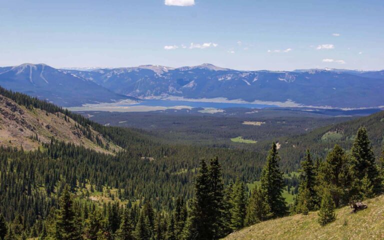 Taylor Reservoir from Cottonwood Pass CO